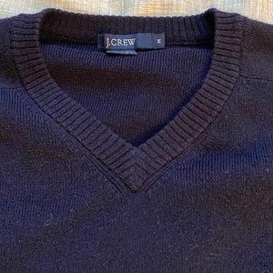 Men's Medium Jcrew Blue Crew Sweater Wool/Cotton